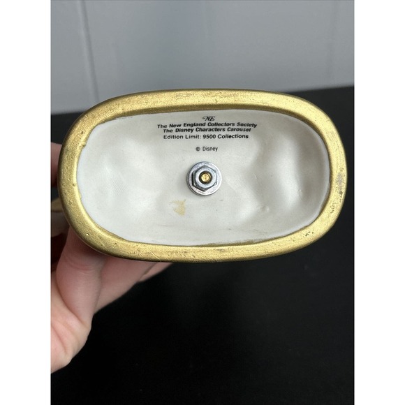 New England Collectors Society Disney Horace Horsecollar Carousel Horse Figurine - Picture 8 of 8